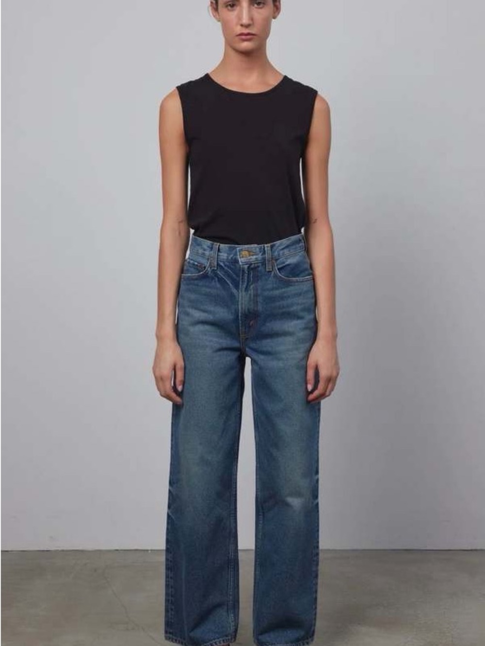 B SIDES JEANS ELISSA DENIM KLEIN WASH SIZE 25